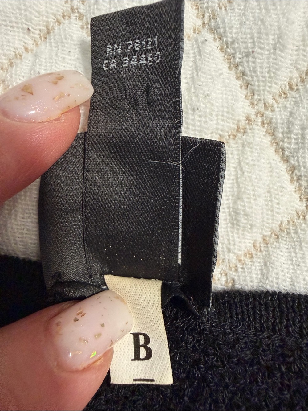 Eileen Fisher 100% Wool Sleeveless Wrap-Style Top - Size M - Black - Picture 6 of 10